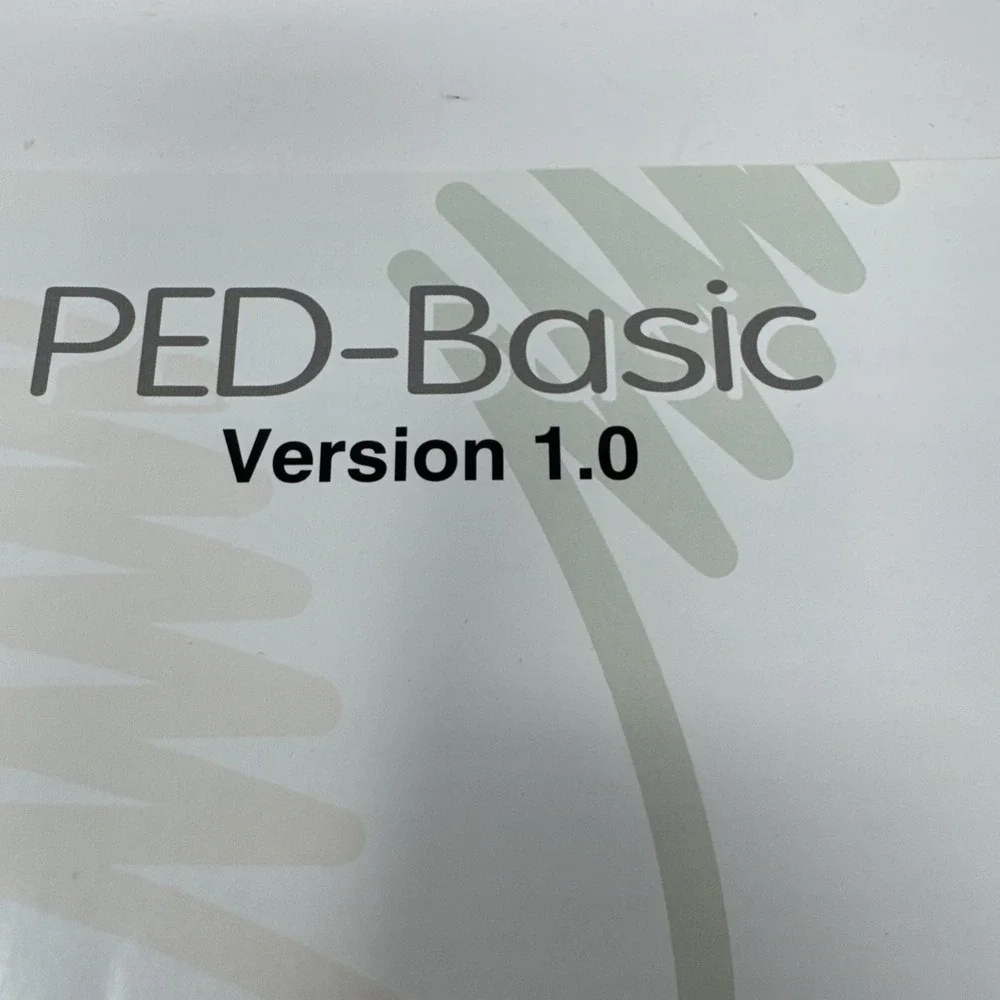 BROTHER PED-Basic Version 1.0 Embroidery Instruction‎ Manual and Empty Box Only